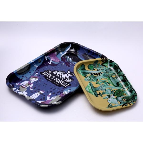 Oval Metal Tin Can Tobacco Weed Metal Packaging Tins Custom Child Resistant Tins