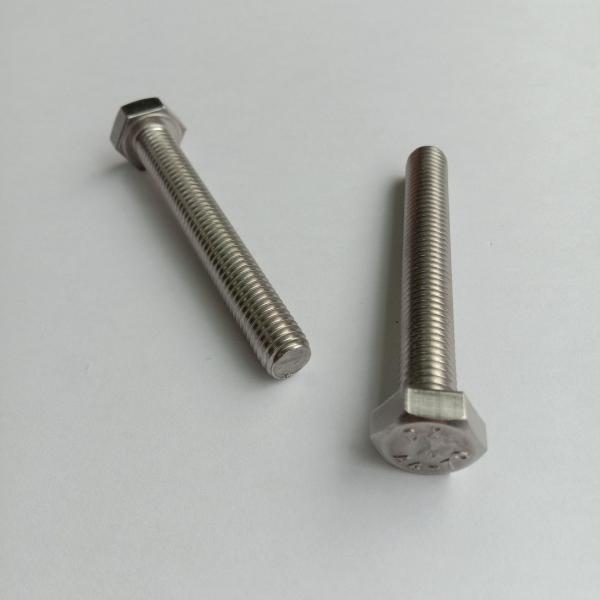 NXF ASTM A240 316Ti/0Cr18Ni12Mo2Ti  Diameter M20 Length 20MM Grade D6 Bolts Stainless Steel 316Ti Hex Head Bolts