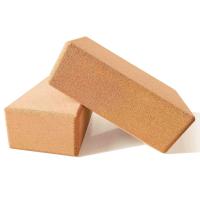 Blocos de tijolos de cortiça FSC Yoga Bordas Confortáveis ​​Resistência ao Odor
