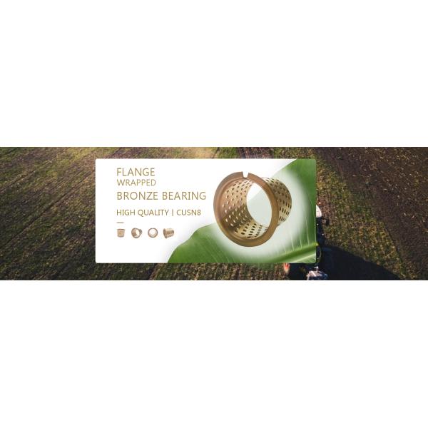 Wrapped Split Sleeve 092 Bronze Flange Bearings