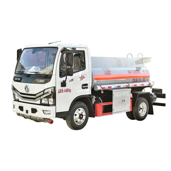 Dongfeng 4 * 2 Stainless Steel Gasoline Small Mobile Refueling Truck 2200 Liters