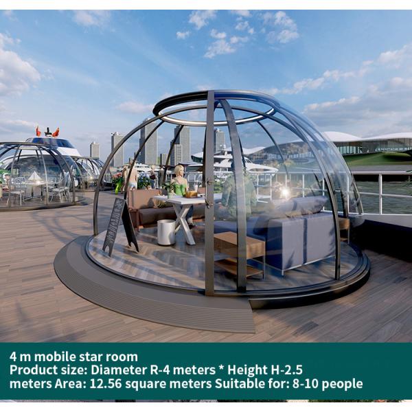Mobile room theme restaurant Scenic area  room outdoor transparent sun room