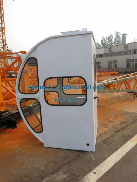 Pièces détachées de grues à tour de cabine avec console de liaison et chaise
