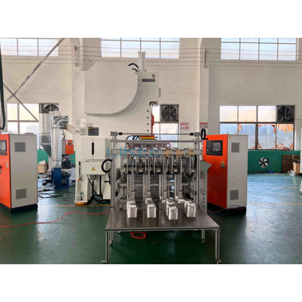Automatic Aluminium Food Container Forming Machine for Custom Single and Multi-Cavity Mould Production