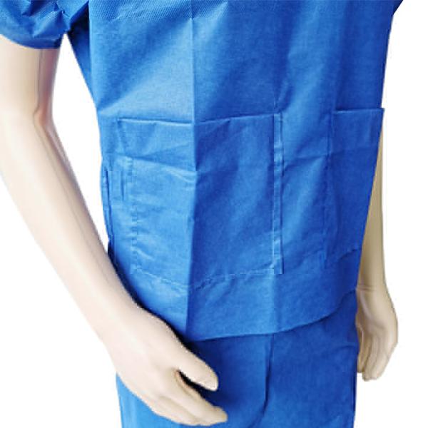 Disposable PP SMS Nonwoven Printed Surgical Gown Scrub Suits