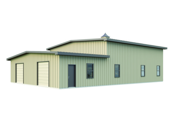 40x60 Barndominium Prefab Steel Warehouse Structure Metal Building