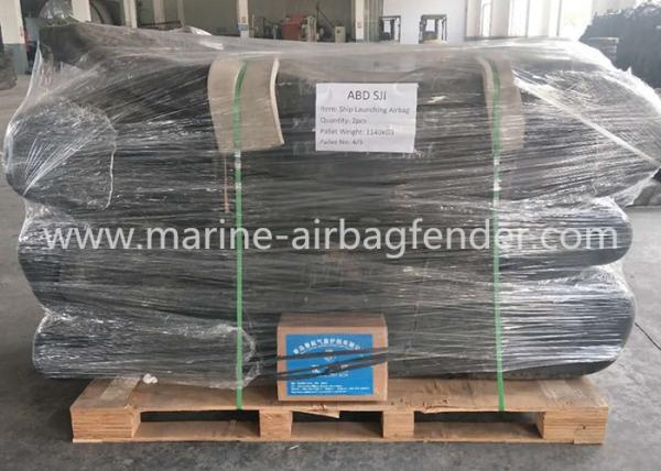 Indonesia Shipyards Boat Lift  and Launch Air Bags Good Air Tightness