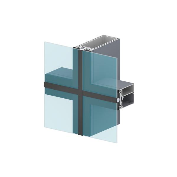 Выполненная на заказ алюминиевая стеклянная форма ненесущей стены у штранг-прессования алюминиевого сплава