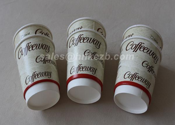 Disposable Coffee Boxes Food Grade Coffee Paper Cup 6oz Disposable Printed Cup