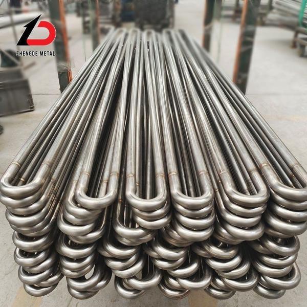Pipe sans soudure en acier au carbone ASTM A179 A192 SA210 T12 304 201 316 Tube soudé en acier inoxydable en forme de U