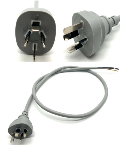 Australia Plug 4Pin AC Power Extension Cord For Performance 250V Rated Voltage