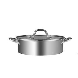 High Capacity Metal Stainless Steel Pot Steamer Food Steamer Pot Kitchen Cooking Pot With Glass Lid