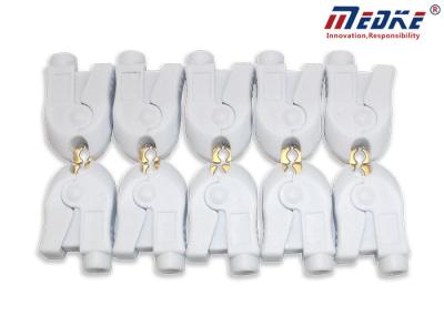 Acessórios do ECG da banana do grampo do conector do elétrodo de FDA