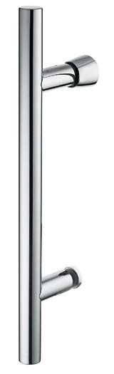 Interior Stainless Steel Shower Door Handles ODM Curved Shower Screen Handle