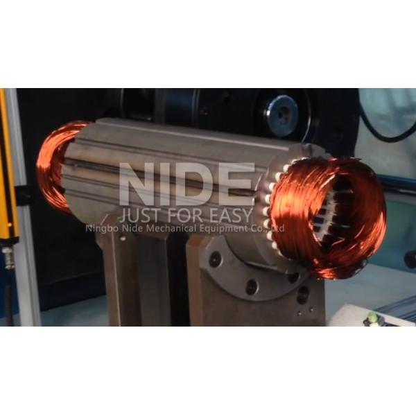 Bobina de estator larga de la bomba de la longitud de la pila que forma el tipo horizontal de la máquina