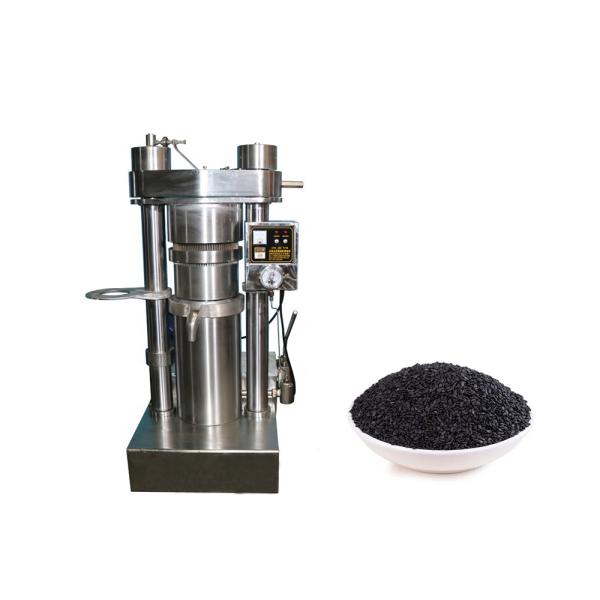 4kg / Batch Sunflower Hydraulic Industrial Oil Press Machine Food Grade