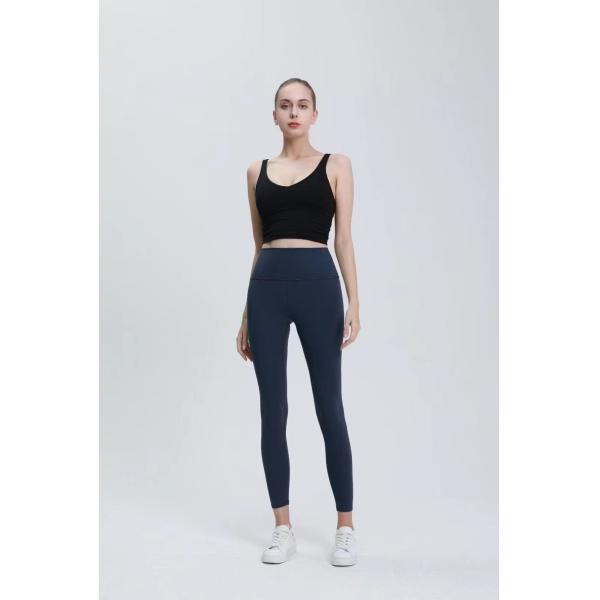 Sports Elastic fabrics 77% Nylon+23%Spandex Naked feeling Liquid nitrogen processing for sports suits and yoga wear