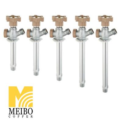 Threaded Quarter Turn Frost Proof Sillcock Valves OEM ODM Water Meter Valve