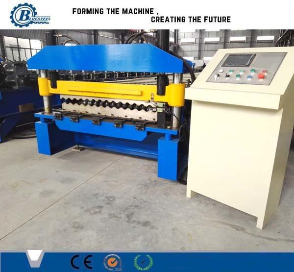 Omron Encoder Corrugated Steel Forming Machine 13 - 30 Roller Stations