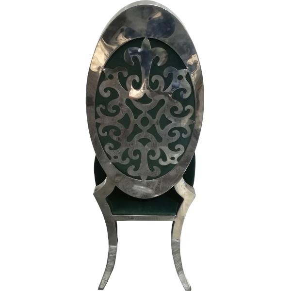 350KG Load Stainless Steel Frame Velvet Wedding Chairs