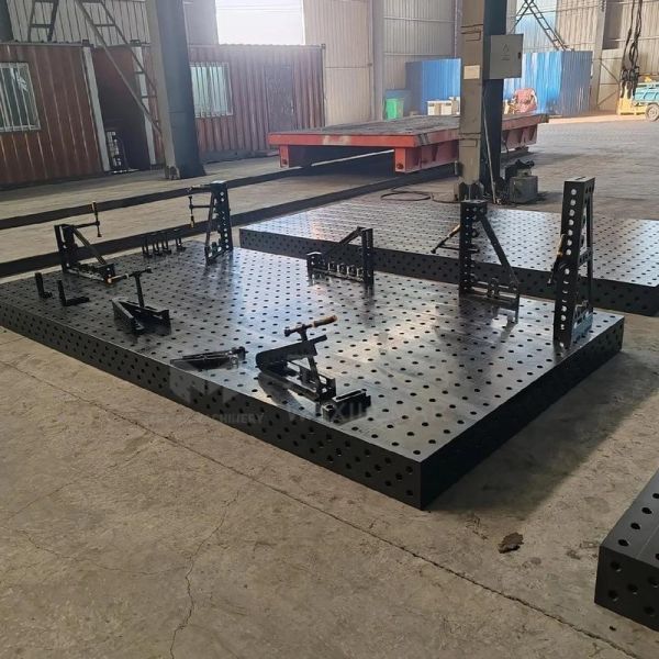 Flexible Positioning 3D Welding Table for Complex Components