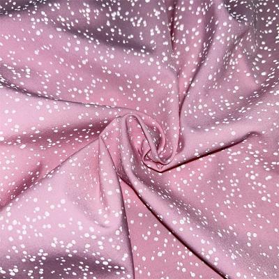 Apparel 4 Sided Elastic Graphic Print Fabric 100D Polyester Reflective Printing Fabric
