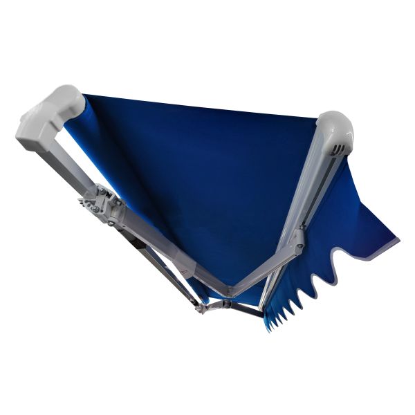 Heavy-duty outdoor retractable awning manual or motorized strong awning