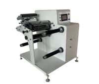 Paper Label Die Cutting Automatic Slitting Machine With Ultrasonic Web Guide  350mm
