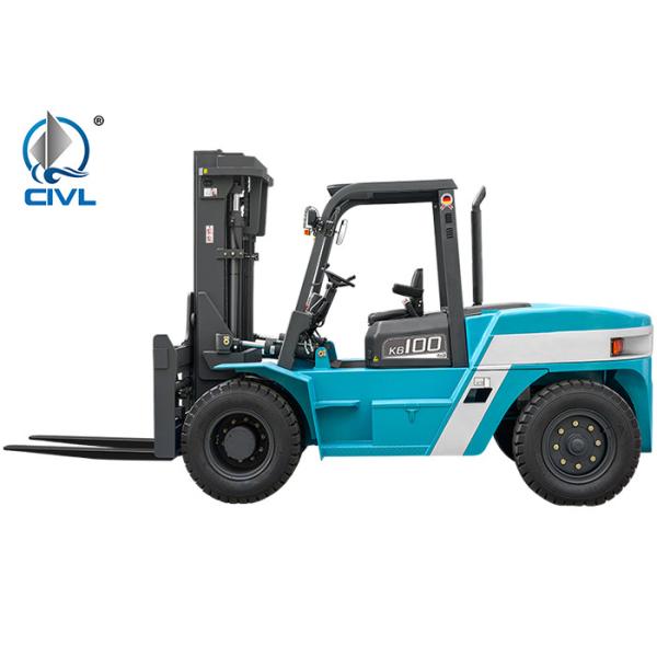 6/7/8/10 ton Diesel Internal Combustion Counterbalanced Forklift Pneumatic Tire IC Forklifts