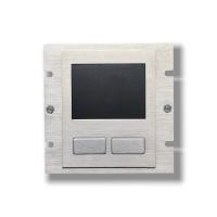 IP65/IK07 Intérface USB montée sur le panneau arrière de l'appareil tactile en acier inoxydable industriel imperméable à l'eau/à la poussière