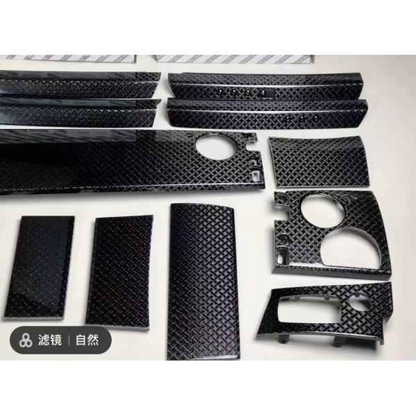 2018 Cullinan Rolls Royce Kit de carrocería de fibra de carbono seco Panel interior de recorte del centro