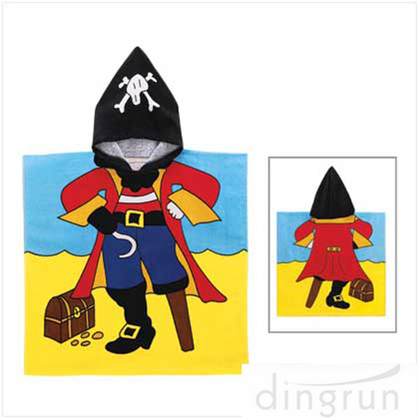 Bacteria Resistant Infant Hooded Towels , Kids Swimming Towels With Hoods