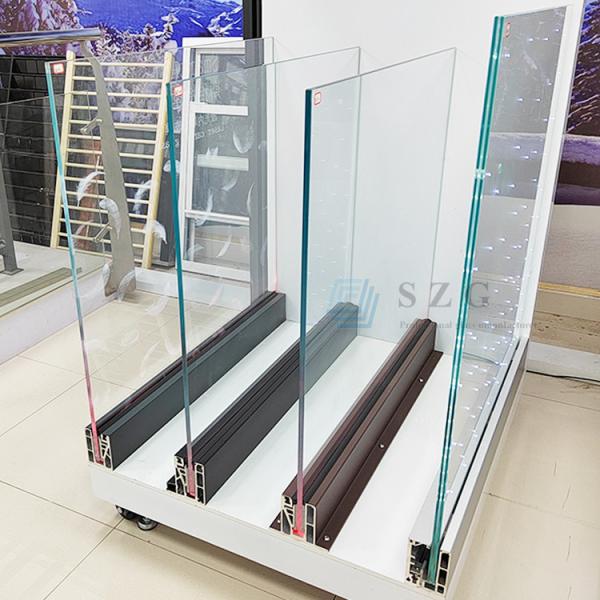 Black Aluminum U Channel Glass Railing Stable Aluminum Glass Railing