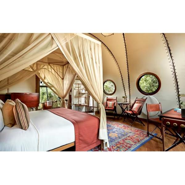 Путешествие Праздничный кемпинг палатка с ванной и туалетом Resort Villa Hotel