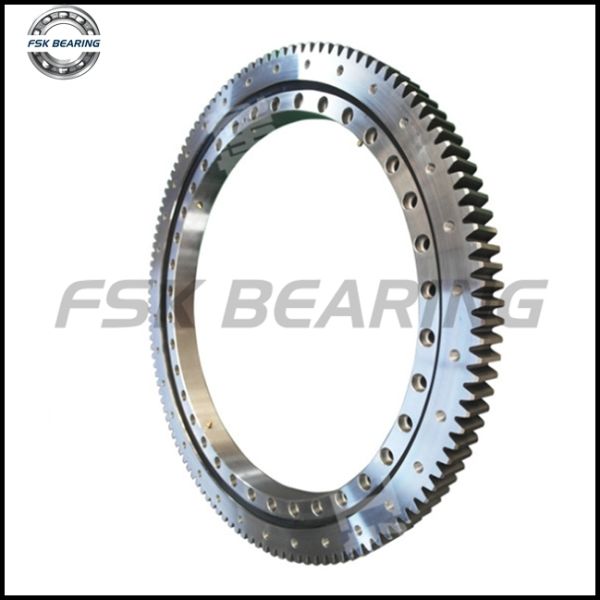 011.25.630 Slewing Bearing Turntable Tooth Quenching Fast Speed And High Hardness For Wood Grabber
