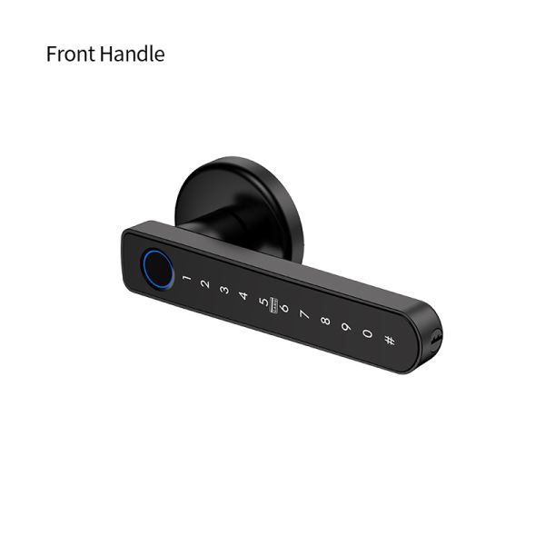 Tuya  Smart Lock Electronic Keypad Entry Door Auto Lock Password Smart Handle Fingerprint Door Lock