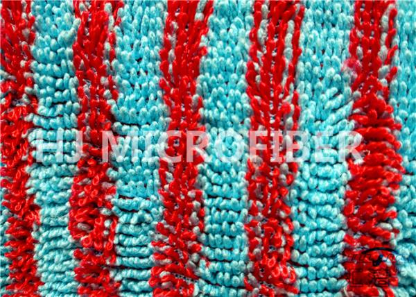 Knitted 100% Polyester Microfiber Fabric / Industrial Mopping Cloth Fabric