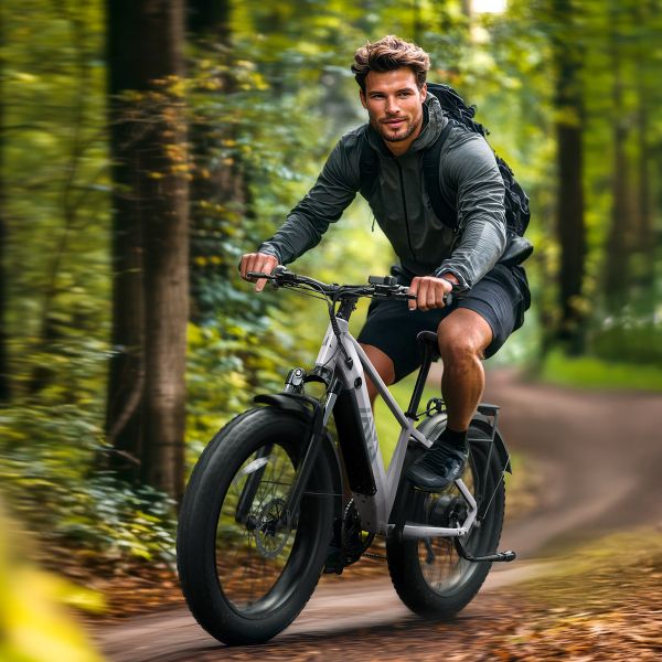 48V 26 Inch Fat Tire Electric Bike Powerful Motor Off-Road & City Commuter E