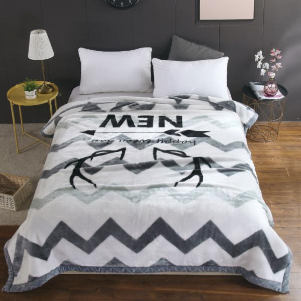 Suministro directo de mantas de lana dobles y gruesas para actividades de otoño e invierno