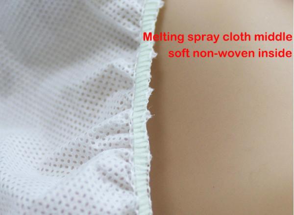 SMS Non-woven protective clothing disposable 3-Ply Cheapest aniti-bacteria waterproof suite