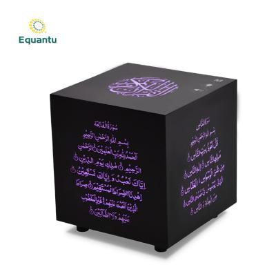 Haut-parleur musulman à télécommande de cube en Quran d'ABS noir