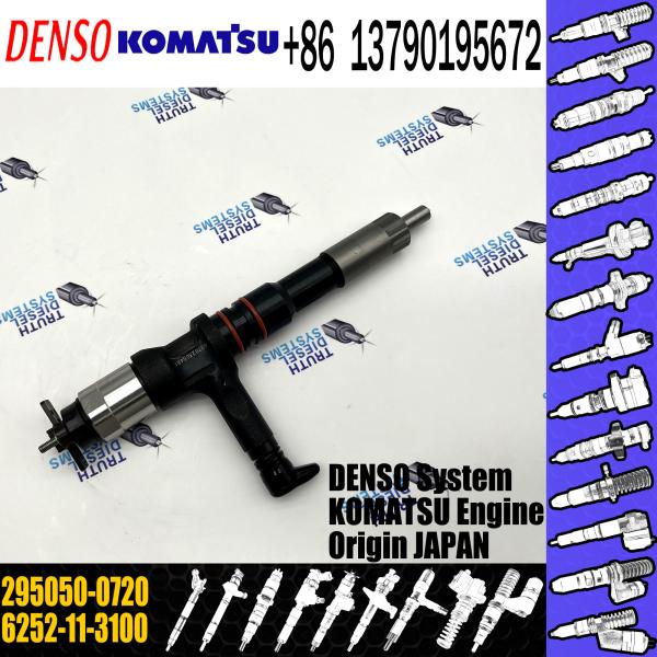 Китай сделал дешевым дизельным инжектором 295050-0720 на KOMATSU 6252-11-3100 6252113100
