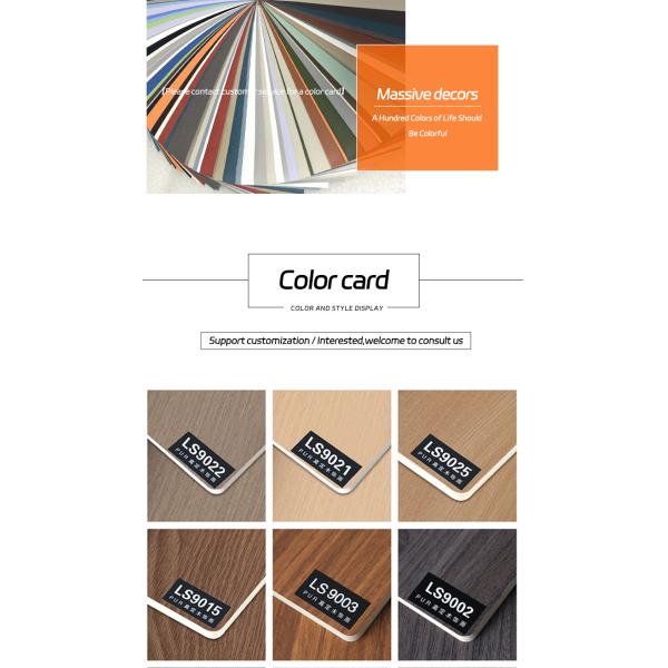 Пламя - retardant водоустойчивые панели внутренней стены волокна толщины 8mm бамбуковые