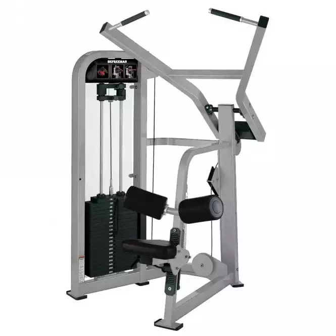 Lat Pulldown Machine HM-05, Pin Loaded Fixed Pulldown Equipment 