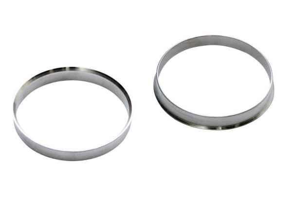 Four Pcs Aluminum Hub Rings , Wheel Hub Spacer Ring 10 Millimeter Thick