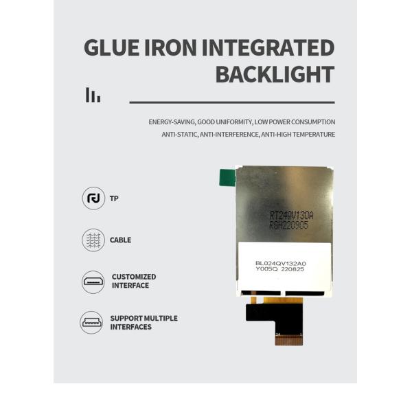 LCD TFT Module Screen Semi Reflective 2.4 Inch Sunlight Readable OEM