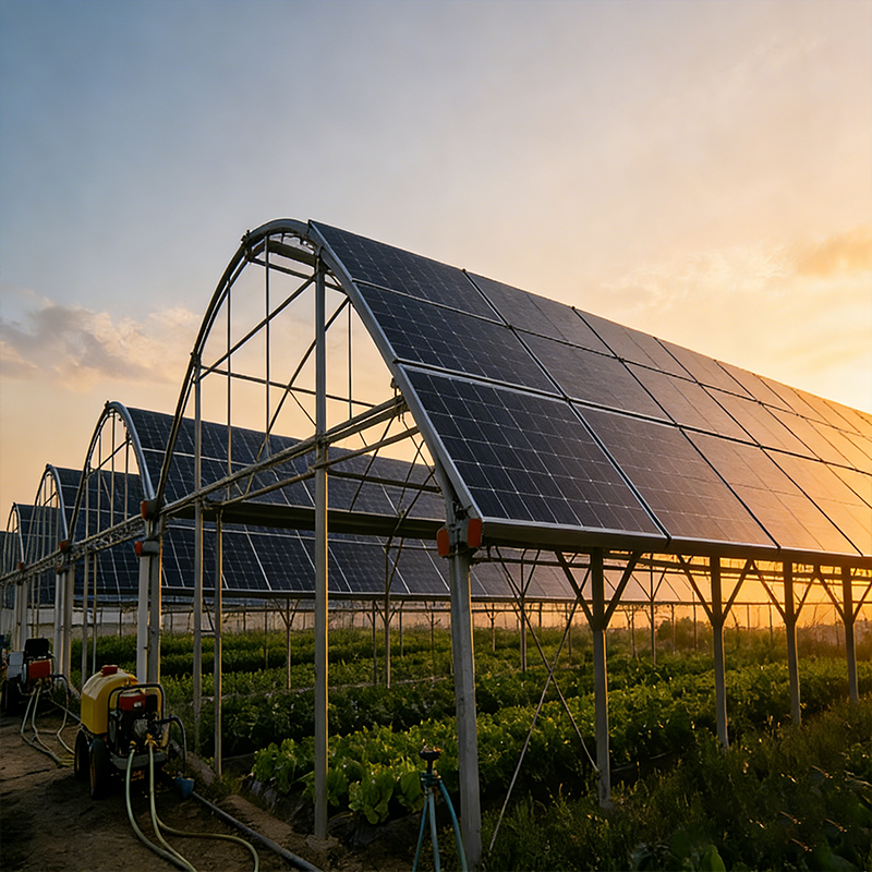 Heavy Duty Agricultural Steel Frame Building for Greenhouse Construction