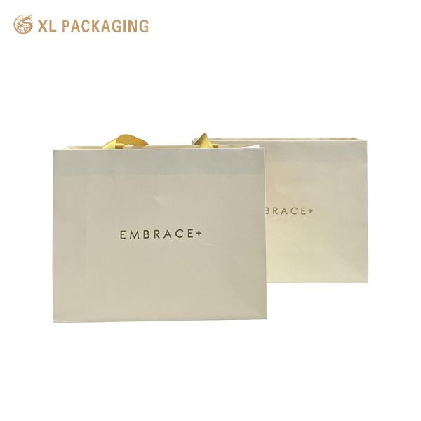 XL Packaging Custom Packaging Factory White Paper Gift Bags Customized Custom Art Special Paper Bag Wedding Welcome Birthday Support Accept