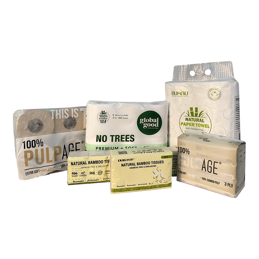 YASHI Paper Custom Logo Bulk Unbleached Pocket Tissue