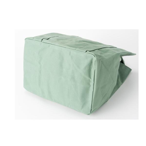 Green Fancy Cotton Tote Bags 50x45cm Reusable Canvas Tote Bags